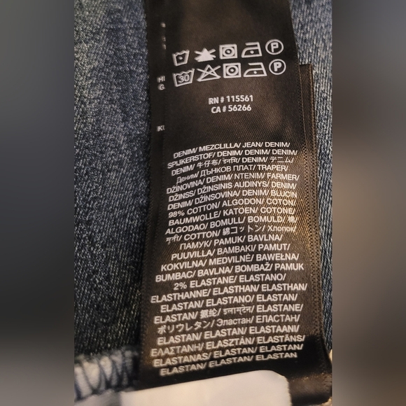 7 FOR ALL MANKIND Classic Blue Men's Jeans - The Straight Sz 32 - Picture 8 of 8